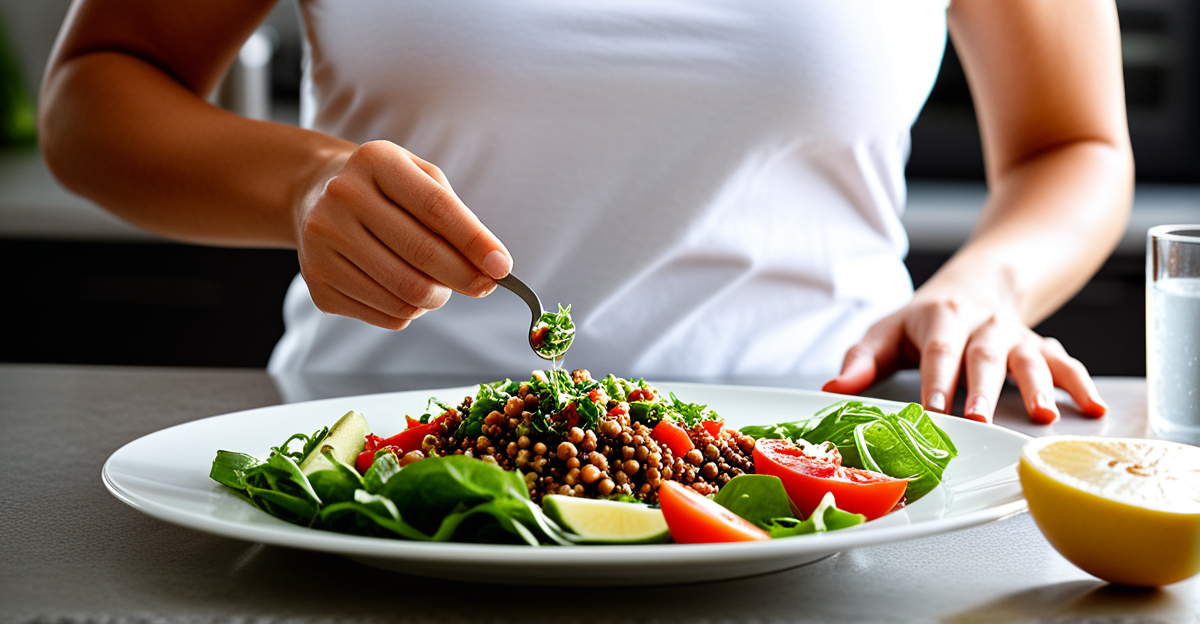 Dicas para criar um prato nutritivo e balanceado para emagrecimento saud°vel